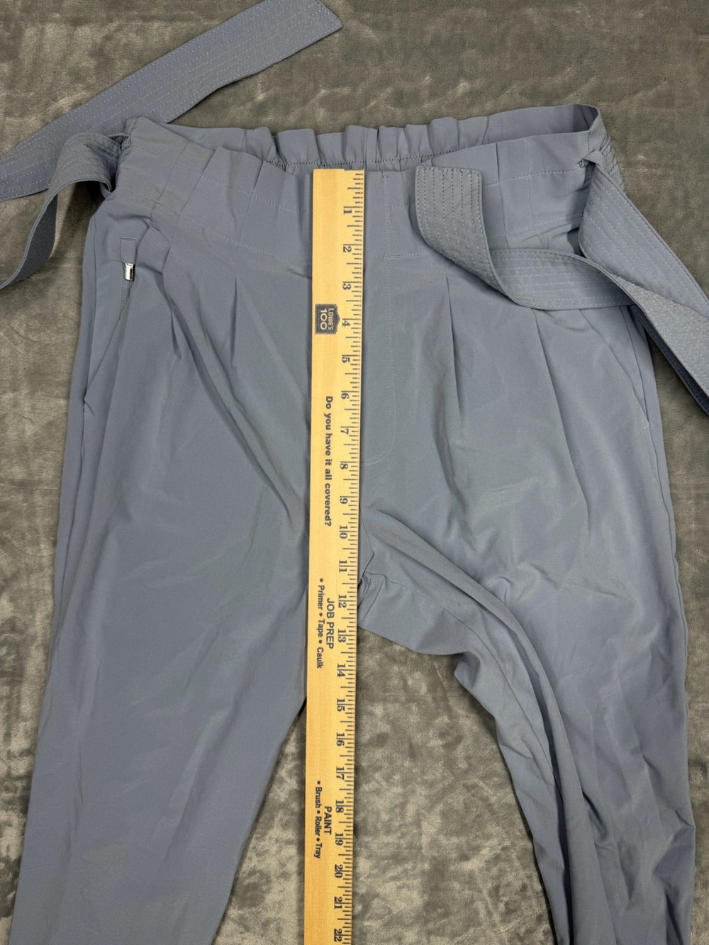 Athleta Pale BlueSkyline Pant II High Waist Drawstring Pants - Picture 8 of 9